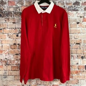 Palace Ralph Lauren Pieced Rugby Park Avenue Red